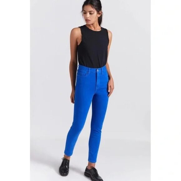 Current Elliott Electric Blue High Rise Jeans Size 26 - Picture 10 of 10